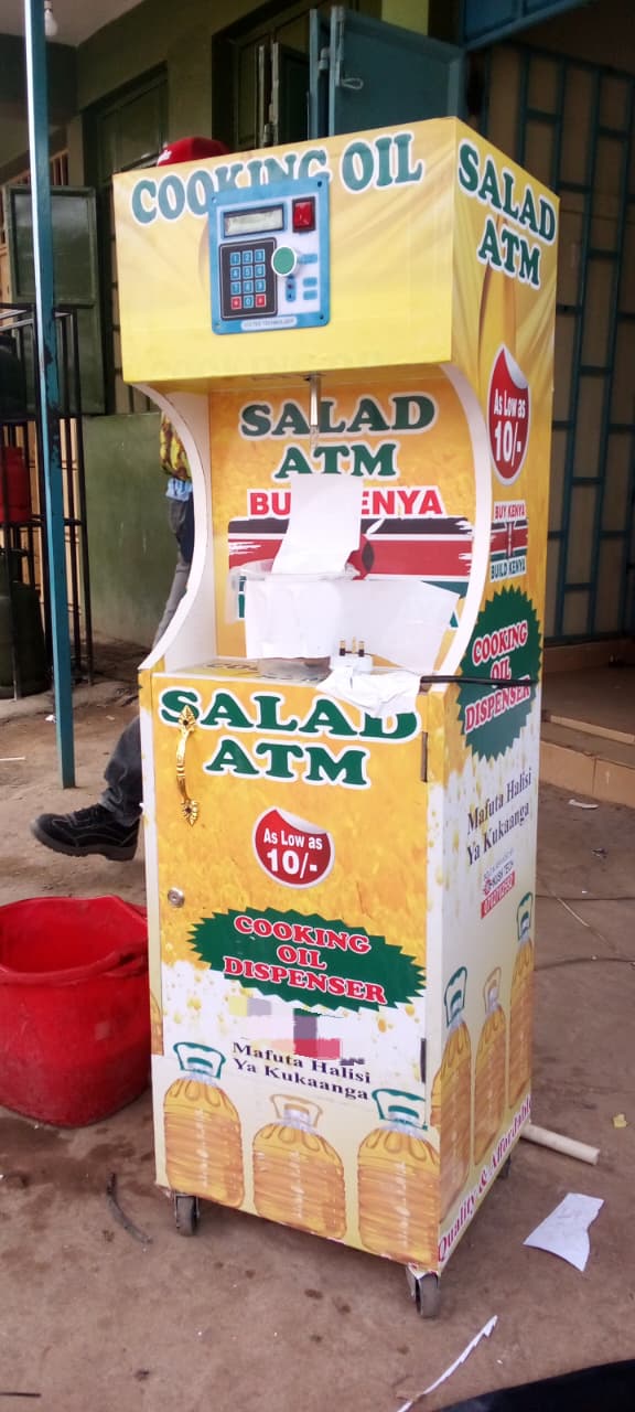 Cooking Oil ATM - Time-X Automations Smart Vending Machine